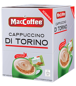 MacCoffee 3в1 Cappuccino di Torino с корицей (10пак в упаковке)