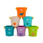 Jucărie de baie Baby Mix 56443 Игровые стаканчики, набор 6шт