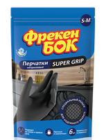 Нитриловые перчатки Freken Bok Super Grip,  S-M, 6 шт.