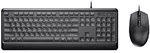 Комплект клавиатуры и мыши Sohoo KM102, проводной, черный