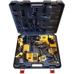 Набор электроинструментов Haki DW45922 Набор из 4 инструментов с аккумулятором 20В/5Ач HASS