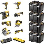 Set de scule electrice DeWalt DCK865P4T
