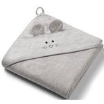 Accesoriu pentru baie BabyOno 1553/03 Prosop din bambus de baie cu gluga gri 100x100