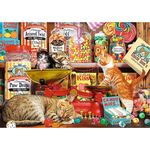 Головоломка Trefl R25K / 9 (10630) 1000 Cat sweets