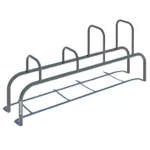 Echipament pentru exerciții în aer liber PlayPark Bench-Baruri push-up C-054