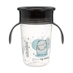 Cană cu pai Akuku A0671 Black 240ml