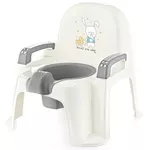 Oală BabyJem 004 Olita-scaunel pentru copii Alba