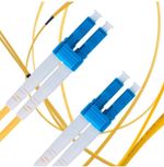 Fiber optic patch cords, singlemode Duplex LC-LC, 1m