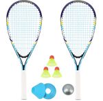 Articol de tenis Nils 9312 Set crossminton (Palete+fluturasi+minge+conuri de marcaj) NRS005