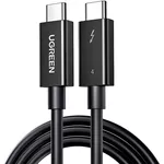 Cablu telefon mobil Ugreen 30389 Type-C to Type-C Thunderbolt 4, 40Gbps, 0.8m | US501, Black