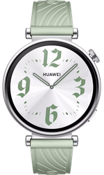 Huawei Watch GT 4, 41mm, Green Fluoroelastomer Strap