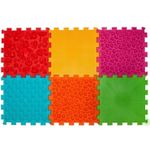 Covoraș de joacă Ortek 12815 Коврик-пазл массажный Мягкий (6 эл.)