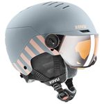 Cască de protecție Uvex ROCKET JR. VIS RHINO-BLUSH M 54-58