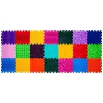Коврик игровой Ortek Ortek 11278 Коврик-пазл ортопедический -массажный 26x26cm