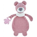 Игрушка-прорезыватель BabyJem 680 BABYJEM Jucarie atasament cu jucarie dentitie Sleeping Friend Roz