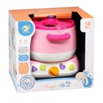 Головоломка New World 503-13 Sortator Tigaie cu figurine, roz, 1197D