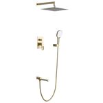 Душевая панель Gappo G7117-3 Satin GOLD (set incorporabil)