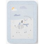 Lenjerie de pat pentru copii Kikka Boo 31103020151 Paturica super moale Stripy Friends, 80/110 cm