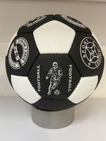 Мяч футбольный кожаный №5 Classic PRO black (7303)