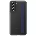 Husă pentru smartphone Samsung EF-XG990 Clear Strap Cover Dark Gray