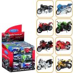 Mașină Welly 19660-24PWD(23A) Motociclete metalice de colecție 1:18 Welly , 8 modele