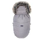 Конверт в коляску Womar Zaffiro Frosto Plush Melange Light Grey