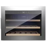 Frigider încorporabil pentru vin Caso WineSafe 18 EB Inox