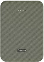 Acumulator extern USB (Powerbank) Hama 201713 Colour 10 Power Pack, 10000 mAh, 2 Outputs: USB-C, USB-A, green