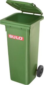 80L, КОНТЕЙНЕР ПЛАСТИКОВЫЙ SULO ДЛЯ ОТХОДОВ MGB, Зелёный