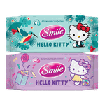 Влажные салфетки Smile Hello Kitty, 60 шт.