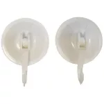 Accesoriu pentru baie Axentia 290056 Set 2 cuiere 5,5 cm