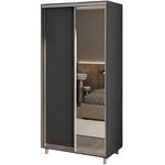 Dulap my-STYLE C10H2T06AM02-U22, 100x220, антрацит
