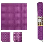 Коврик для ванной MSV 21442 Covoras pentru dus 54x54cm Premium violet, cauciuc