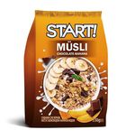 Мюсли Старт с шоколадом и бананами, 330г
