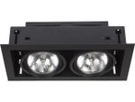 Светильник DOWNLIGHT 2л черн 6304