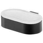 Мыльница Bisk 02954 FUTURA black satin