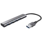 Adaptor de rețea USB Trust HALYX 4-PORT USB 3.2 Gen1 HUB