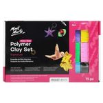 Set de creație Mont Marte MMSP7501 Set mare de argila polimerica 75 buc