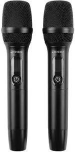 Микрофон RBR D-15E - Set 2 Microfoane Fără Fir