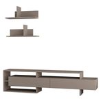 Comodă TV Trendy Gara, Mocha usoara 180x42x32cm