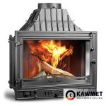 Каминная топка KAWMET W3 16,7 kW с правым боковым стеклом