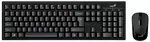 Комплект клавиатуры и мыши Genius KM-8101, беспроводной, черный