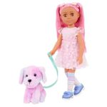 Păpușă Battat GG51178Z Glitter Girls Cara 35cm cu catelus Sprinkles, cod 61748