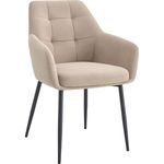 Стул Interdepo UGO new Beige Velvet
