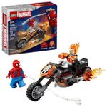 Конструктор Lego 76335 Spider-Man vs Ghost Rider Motorcycle
