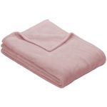 Cuvertură Ibena 3640/510 Plain Fleecedecke Olbia 150x200 Pink