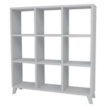 Офисный стеллаж Nex Home Квадрат, 88x19.7x100 см, Белый (15-08-01)