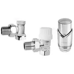 Аксессуар для систем отопления Ferro ZTM31CR+cap termo, robinet cal colt set 1/2