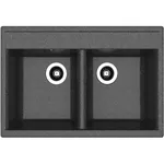 Chiuvetă bucătărie Dr.Gans Astra 780х510х217 Negru