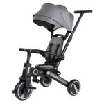 Велосипед-коляска Kikka Boo 31006020154 Tricicleta 7 in 1 Trix Grey